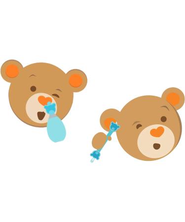 Oogiebear Baby Nasal Aspirator Bulb and 2-in-1 Nose Booger Snot & Ear Wax Gadget - Orange Bundle - Buy Online on GoSupps.com