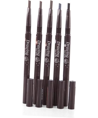 WOFASHPURET 2 1 Waterproof Brow Pencil Eyebrow Makeup Eyebrow Pencil Waterproof Blush To Rotate Automatic - Buy Online on GoSupps.com