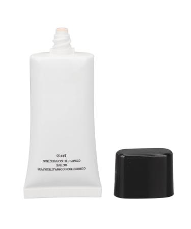 CC Cream Base de Maquillage Anti-cernes claircissant la Peau Hydratante D licate Respirante pour le Maquillage Cr me Correctrice de Couleur Base de Couverture Compl te (Ton de peau ordinaire)