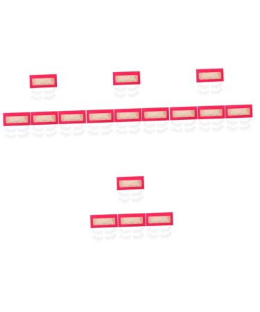 minkissy 12 Pairs Makeup False Eyelashes Drama Lashes Masquerade Makeup Accessories Natural Eyelashes Cosmetic Lashes False Lash Extensions Fake Lashes White Cosplay Extend Fiber 3d