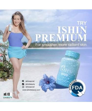 Ishin Premium Glutathione Plus Food Supplement 60 Capsules - Buy Online on GoSupps.com