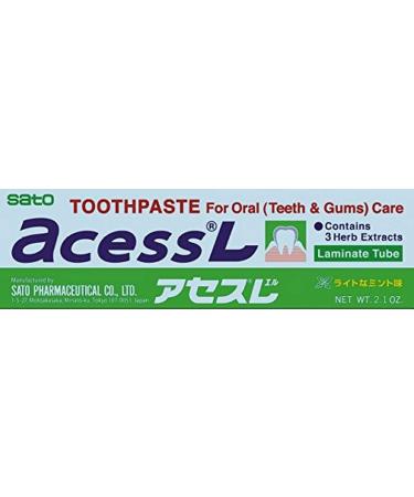 Sato Acess L Toothpaste for Oral Care 2.1 oz (60 g)
