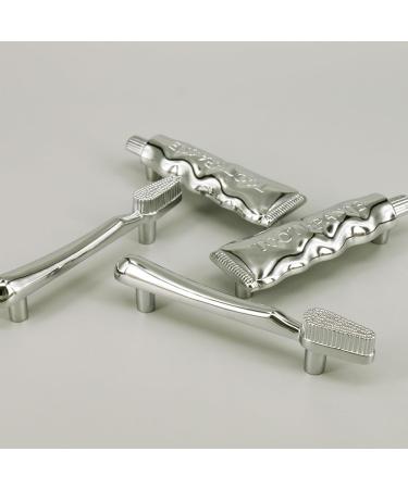 Shop LXINMFEWY 76mm Furniture Handles | Toothbrush & Toothpaste Kitchen Cupboard Handles | Zinc Alloy Drawer & Chest of Drawers Buttons - Buy Online on GoSupps.com