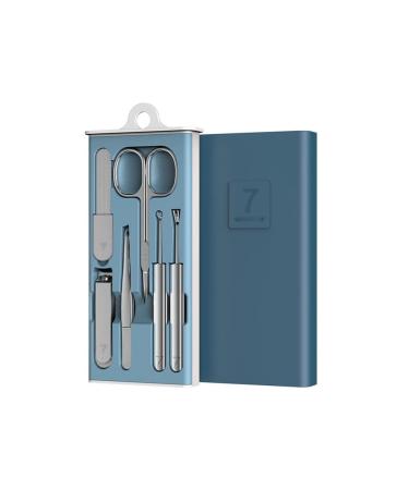 Nail Clipper Set Portable Manicure Set Nail Clippers Set Decoration Foot Care Beauty Set Nail Care with Portable Small Box (4 Piece Set / 6 Piece Set) Nail Clipper Kit (Color : D Size : 6)