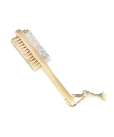 Beaupretty 2pi ces Pierre Double Face pour R pe Callosit s avec Manche Exfoliation Naturelle pour liminer la Peau Morte
