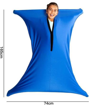 ANCLLO Sensory Full Body Sock for Kids - Stretchy Body Sox for Autism & Anxiety - 65x29 Super Soft Lycra Wrap - Height 60''-70 - Buy Online on GoSupps.com