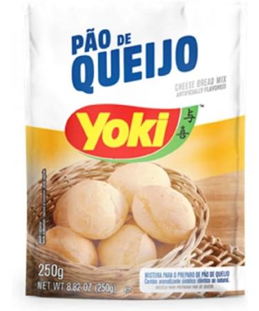 Yoki Cheese Bread Mix 250g - P o de Queijo/Queso - Pack of 3 - Buy Online on GoSupps.com