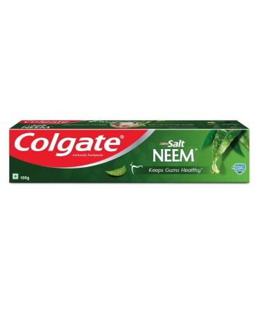 Colgate Active Salt Neem Toothpaste Germ Fighting Toothpaste for Healthy Tight Gums Oral Care 100G