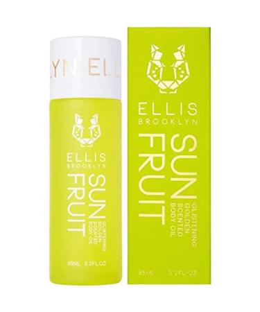 Ellis Brooklyn SUN FRUIT Body Oil - Scented Body Oils for Women Body Oil Fig Perfume Bergamot Perfume Amber Oil Perfume Vanilla Perfume Musk Oil Jasmine