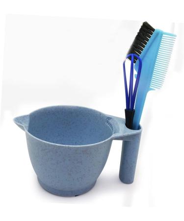 CALLARON 4 Pi ces Bol Teinture Cheveux Portable Bleu avec Poign e Ergonomique pour Salon de Coiffure M lange de Brillance et Coloration Professionnelle - Buy Online on GoSupps.com