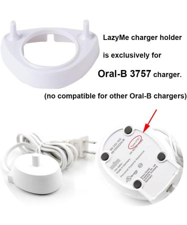 Lazyme Electric Toothbrush Holder Charger with 4 Dust-Proof Covers for Oral-B Toothbrush Heads - Buy Online on GoSupps.com