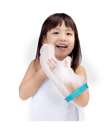 Doact Kids Waterproof Hand Plaster Cover - Reusable Shower Protection for Children's Wounds Finger & Hand Bandages - 35cm Shell Pocket - Buy Online on GoSupps.com