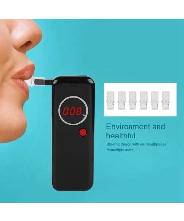 Buy Tosuny Portable Alcohol Tester - Fast Professional Alcohol Tester with Digital Red LCD Display for Accurate Results - Buy Online on GoSupps.com