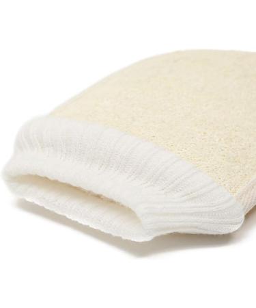 Buy 2-Piece Luffa Peeling Gloves - Body Massage & Exfoliation Sponge Set for Shower & Bath Care - Buy Online on GoSupps.com