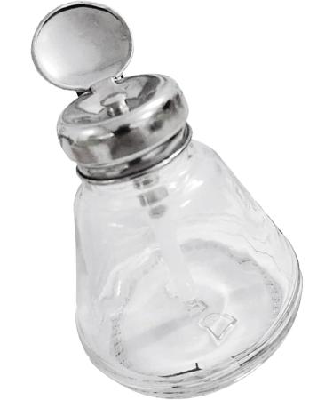 grounds 2X Empty Nail Polish Pump Dispenser Glass Push Down Press Bottle - Buy Online on GoSupps.com