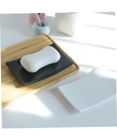 Ciieeo Box Bathroom Soap Container Tribute Dish Pearlescent Soap Dish Home Soap Case Earth Tones Earth Color Soap Dish Household Soap Dish Soap Dish Ceramic Soap Dish Blush Ceramics White - Buy Online on GoSupps.com
