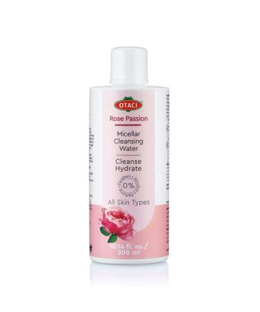 OTACI Rose Passion Micellar Cleansing Water  Face Cleansing Makeup Skin Remover Wash Rosewater Hydrating Moisturizer