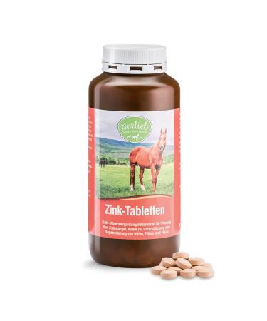 Tierlieb Zinc Tablets for Horses Fur Skin and Hooves (Pack of 500)