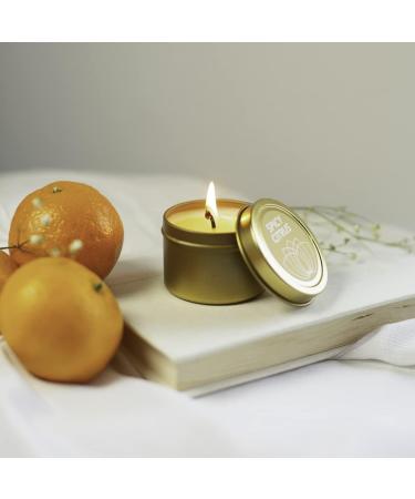 Good Clean Love Spicy Citrus Massage Candle - 100% Natural Aromatic Oil Exotic Citrus Scent - Perfect for Intimate Moments - 4 Oz - Buy Online on GoSupps.com