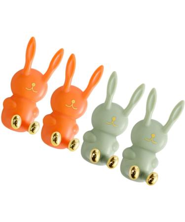 Zerodeko 8 PC Sticky Hooks - Caricature Connector Holder Luffa Shaver & Bathroom Towel Key Holder - No Track ABS Socket for Washcloths - Buy Online on GoSupps.com