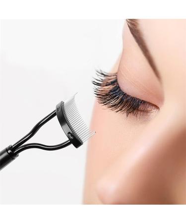 Eyelash Comb Curlers Makeup Mascara Applicator Eyebrow Grooming Brush Tool Comfortable and Environmentally - Buy Online on GoSupps.com