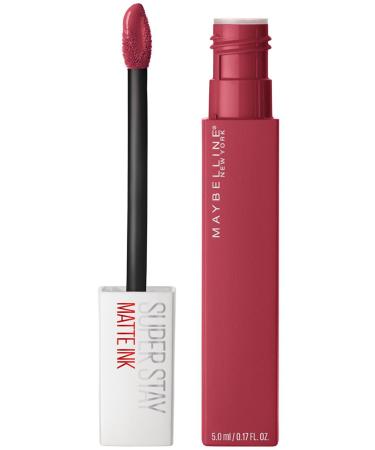 Maybelline Super Stay Matte Ink Liquid Lipstick Makeup  Long Lasting High Impact Color  Up to 16H Wear  Ruler  Deep Cranberry  1 Count 80 RULER 0.17 Fl Oz (Pack of 1) 1 COUNT