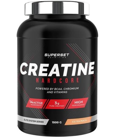 Superset Nutrition | Advanced Mass Gain Program - Mass Advanced 2.5kg Choco Nut - Creatine Hardcore 1.5kg Ice Tea Peach - Buy Online on GoSupps.com
