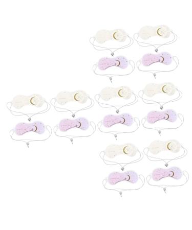 16 Pcs Ice Crystal Glasses Eye Shadow Miss Portable Migraine Ice Crystals
