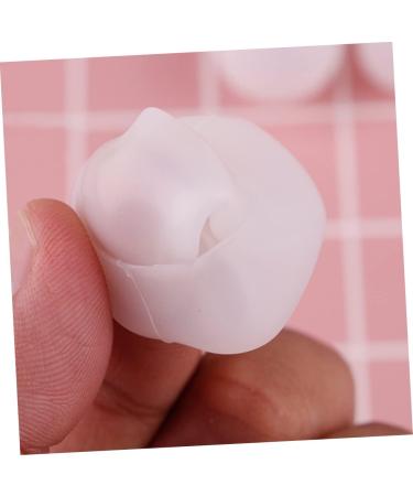 NUOBESTY 9pcs Resin Epoxy Candle Molds Mini Sphere Diy Silicone Mold Epoxy Resin Crystal Epoxy Bracelet Beads White 3.50X3.50X3.50CM - Buy Online on GoSupps.com