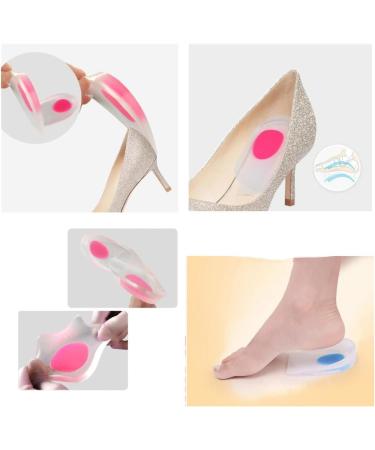 Gel Heel Pillow & Silicone Heel Cushions for Plantar Fasciitis & Heel Spur - 2 Pairs (Size 35-39) - Comfort for Achilles Tendon Pain - Buy Online on GoSupps.com