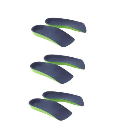 Mobestech 3 Pairs Insoles Arch Support Shoe Inserts Plantar is Unusual Shoe Pads Splints Relief Insole Shoes Pads Orthotic Arch of Foot Heel Gasket Orthotics Women's