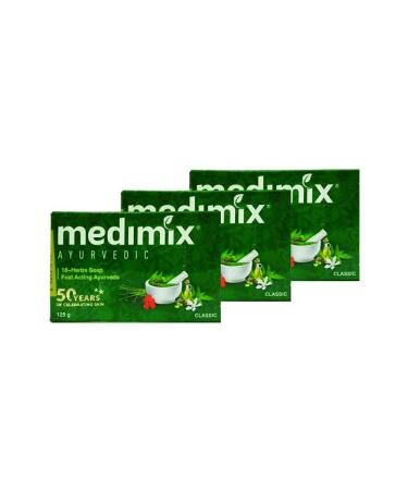 MediMix Real Ayurvedic Soap 125g (Pack of 3) - Buy Online on GoSupps.com