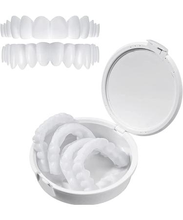 High-Quality Dentures & Temporary Veneers Kit for Men & Women - Upper & Lower Cosmetic Teeth Solutions - Buy Online on GoSupps.com