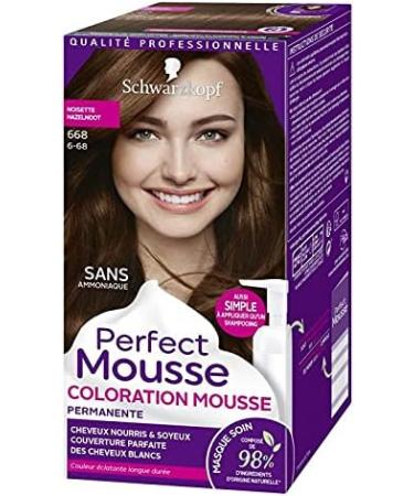 PERFECT MOUSSE - Perfect Mousse Coloration N 668 Hazelnut - Pack of 3 - Sold by the Pack - Buy Online on GoSupps.com