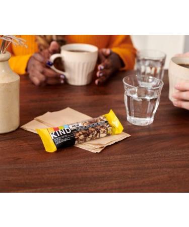 KIND Bars Gluten Free Snack Bars Caramel Chocolate Peanut High Fibre No Artificial Colours Flavours or Preservatives Multipack 12 x 40g - Buy Online on GoSupps.com