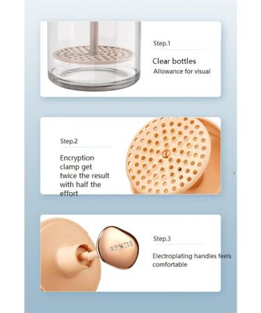 Widybord Clean Tool Simple Face Cleanser Shower Bath Shampoo Foam Maker Foamer Device Cleansing Cream Yellow - Buy Online on GoSupps.com