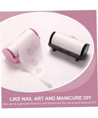 Outil D'art De Manucure Absorbant Huile Nail Art Plastique Noir Dissolvant D'huile Pour Ongles Usage Professionnel Et Domestique Accessoire Sp cial Nail Art - Buy Online on GoSupps.com