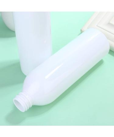 Minkissy 6pcs Portable Dispensing Empty Bottles Clear Water Bottle Refillable Shampoo and Conditioner Cosmetic Containers Shampoo Bottles Empty Shower Gel Bottle White Travel Lotion Filling - Buy Online on GoSupps.com