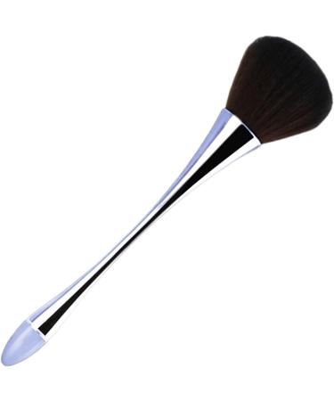 Setting Powder Brush Blush Makeup Loose Powder Brush | Powder Foundation Brush Nail Brushes Face Makeup Tool for Complete Coverage and Prefect Finish grey blue - Buy Online on GoSupps.com
