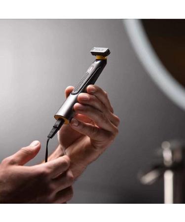 USB Rechargeable Hair Trimmer for Men | Handheld Beard Grooming & Hair Salon Accessory - Global Shipping Available - Buy Online on GoSupps.com