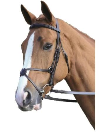Shires Aviemore/Velociti Mexican Bridle - 5004 Havana Cob | Premium Quality International Shipping - Buy Online on GoSupps.com