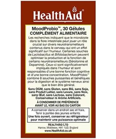 HEALTHAID Health Aid Moodprobio 30 Capsulas - Buy Online on GoSupps.com