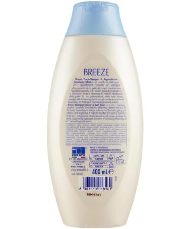  Breeze BREEZE | Fresh Foaming Shower and Shower Shampoo 6 x 400 ml - Buy Online on GoSupps.com
