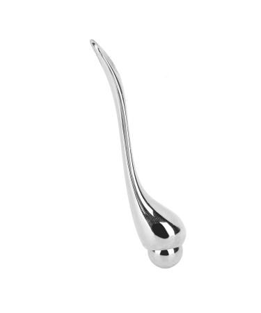 Premium Metal Eye Cream Applicator Roller Wand - Silver Zinc Alloy Tool for Reducing Puffiness Wrinkles & Dark Circles | International Shipping Available - Buy Online on GoSupps.com