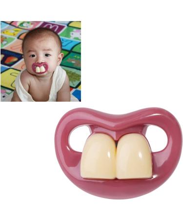 Lixbd Silicone Pacifier for Newborns | Comforter with Two Front Teeth | Nursing Toy | International Shipping Available - Buy Online on GoSupps.com
