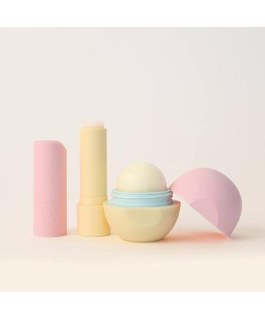 eos Super Soft Shea Lip Balm Birthday Cake Set - Long-Lasting Hydration for Dry Lips - Gluten Free - 0.25 oz Sphere + 0.14 oz Stick - Buy Online on GoSupps.com
