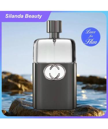 Guilty 75ml Men's Perfume Eau De Parfum Homme Spray - Male Body Mist Cologne Fresh Scent Woody Notes Long Lasting Fragrance - Buy Online on GoSupps.com