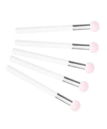MAGICLULU 10 Pcs Concealer Brush Eye Shadow Sponge for Eye Mushroom Head Lip Brush Mini
