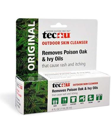 POISON IVY CLEANER TECNU Oak-N-Ivy 4oz Bottle - Fast Relief for Skin Irritation - Buy Online on GoSupps.com