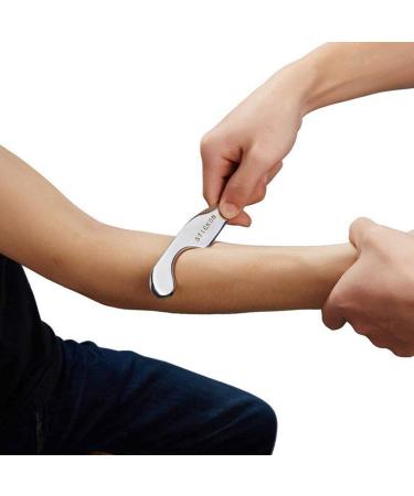 STICKON Stainless Steel Gua Sha Scraping Massage Tool Set - Effective Soft Tissue Mobilization Tool - Buy Online on GoSupps.com